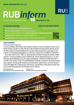 RUBInform 01/2018