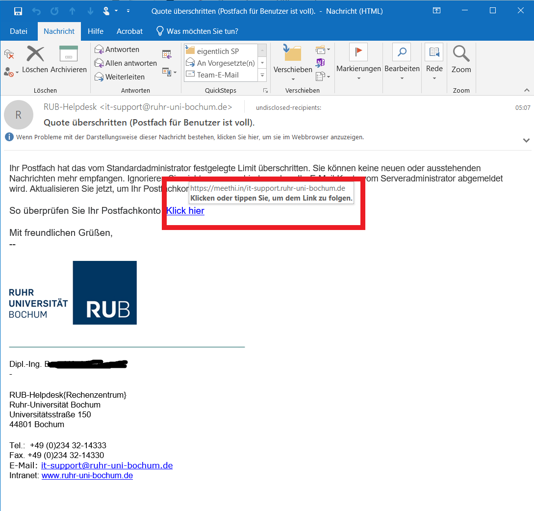 Phishing-Mail